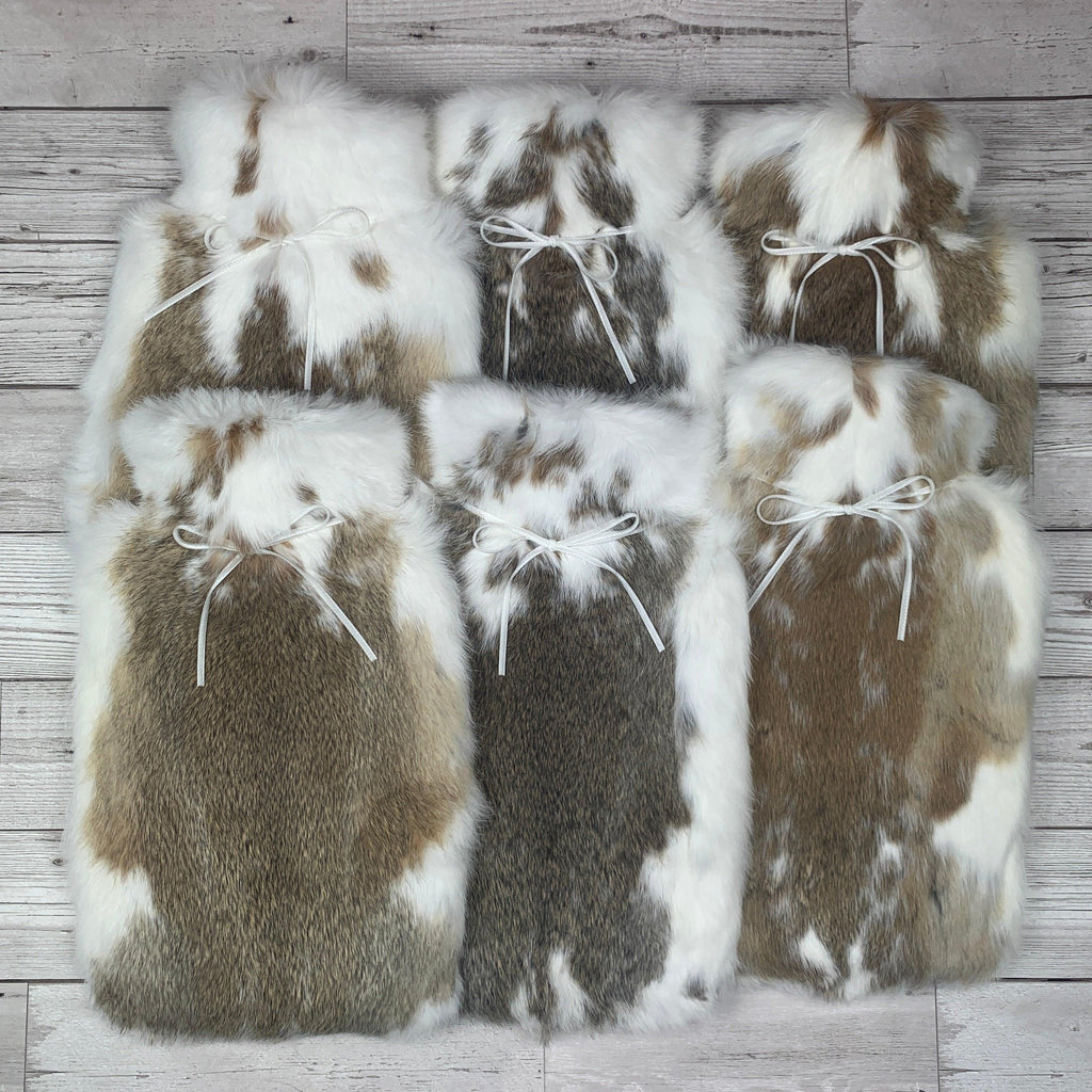 Real Fur Hot Water Bottles to soothe and relieve anxiety.