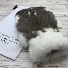 Photo of Brown and White Fur Luxury Hot Water Bottle 136-3