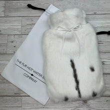Luxury Rabbit Fur Hot Water Bottle - Large - #205/2
