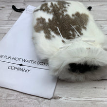 Luxury Rabbit Fur Hot Water Bottle - Large - #200/2
