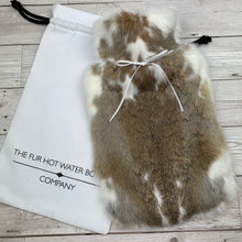 Luxury Rabbit Fur Hot Water Bottle - Large - #199/3