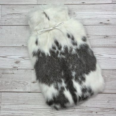 Luxury Rabbit Fur Hot Water Bottle - Large - #229/1