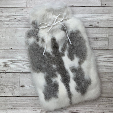 Real Rabbit Fur Luxury Hot Water Bottle - Large - #249 - Premium/1