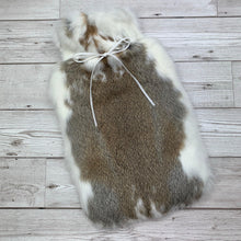 Luxury Rabbit Fur Hot Water Bottle - Large - #197/2