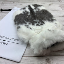 Luxury Rabbit Fur Hot Water Bottle - Large - #229/3