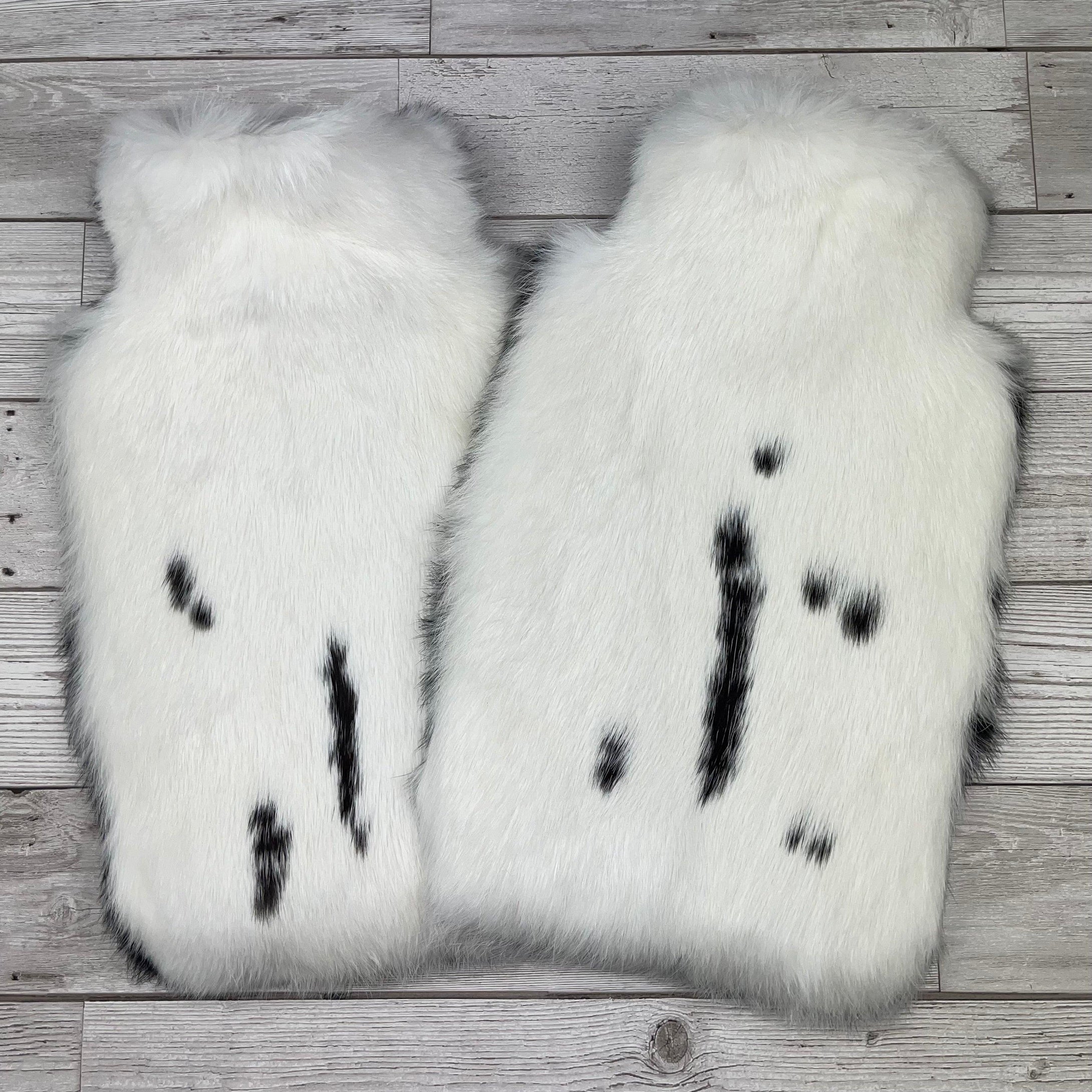 Luxury Gift set of Real Fur Hot Water Bottles - #403 - The Fur Hot Water Bottle Company