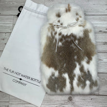 Luxury Rabbit Fur Hot Water Bottle - Large - #181/3